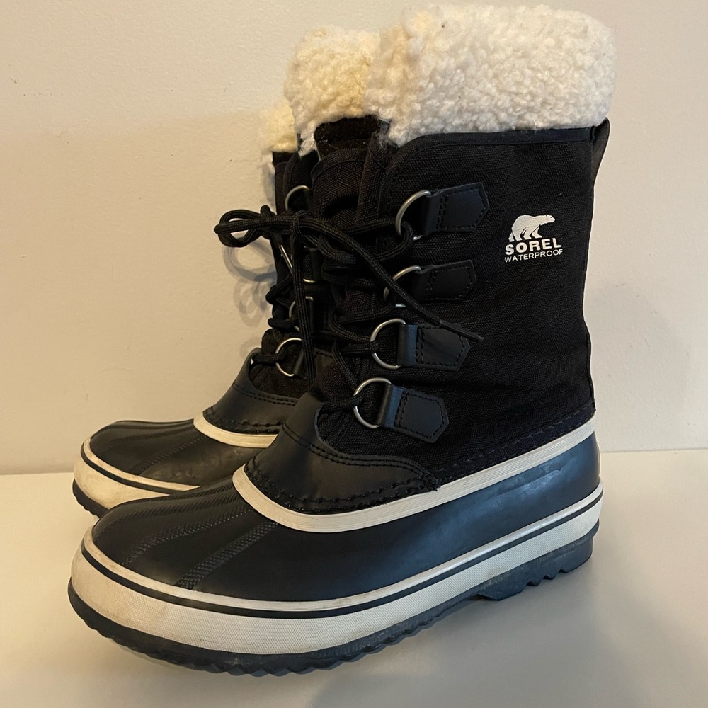 Sorel Women's Black Waterproof Boots